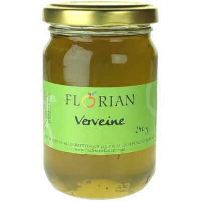 Confit de feuille  de verveine, Confiserie Florian